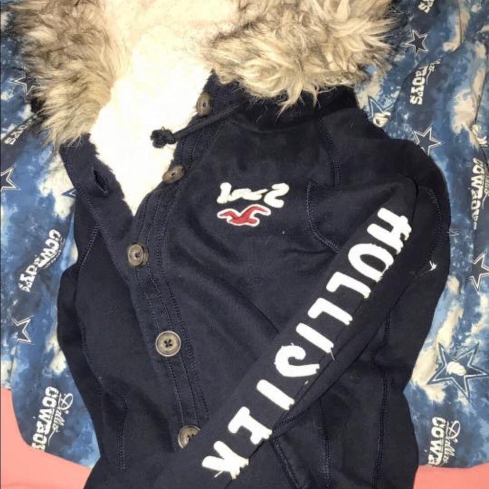Jacket with Furry Hood